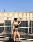 0122stepll Love Me Stretch Tube Top for Dark-Edged Streetwear