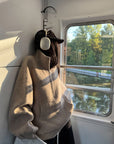 WARDEN EDGE High Neck Oversized Half-Zip Sweater - PINKPARKS