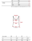 DOINDULGE Curved-Bound Halter Tank Top