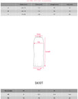 DreamyNerd Draped Hip Hugging Maxi Skirt with Soft Sheen and Flared Hem - PINKPARKS