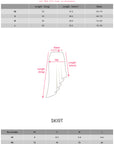 WARDEN EDGE Asymmetric Layered Skirt with Ruffle Detail