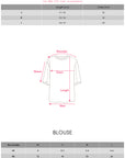 ROVENTE Draped Layered Cape Blouse - PINKPARKS
