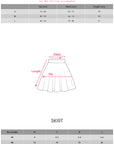 DreamyNerd Ruffled Dot Mesh Mini Skirt - PINKPARKS