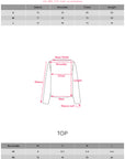 IAMXIAA Slim Fit Ribbed Henley Top with Scoop Neck and Button Detail