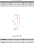 IAMXIAA Fleece Wide-Leg Sweatpants with Drawstring Waist