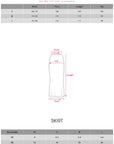 ROVENTE Sheer Mesh Sequin Maxi Skirt with Floral Embroidery