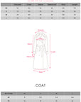WARDEN EDGE Manteau en laine à double boutonnage avec ceinture