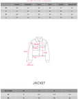 WARDEN EDGE Cropped Leather Jacket with Zipper Detail