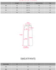 WARDEN EDGE Fleece Wide Leg Sweatpants Oversized Street Style Joggers