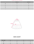 WARDEN EDGE Asymmetric Layered Skirt Set - PINKPARKS