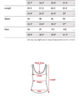 WARDEN EDGE Graphic Tank Top & Strappy Bra Set