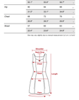 RASE LE SOL Ruffled Open-Waist Mermaid Dress