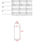 Hydrae Low-Rise Ribbed Midi Skirt with Lace-Trim Waist