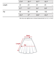 WARDEN EDGE Lace Panel Pleated Mini Skirt