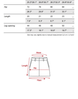 WARDEN EDGE Newspaper Graphic Micro Shorts