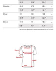 DOINDULGE High Stretch Ribbed Graphic T-Shirt