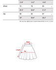 DOINDULGE Lace-Up Layered Pleated Mini Skirt