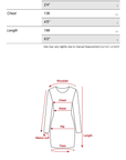 DOINDULGE Deconstructed Wrap Jacquard Long Knit