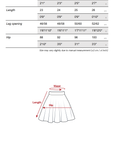 WARDEN EDGE Jupe Mini à Ourlet Bouffant Taille Élastique Jupe Légère et Volumineuse