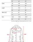 IAMXIAA Veste trench vintage à double boutonnage et col montant