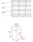 IAMXIAA Chemise à Rayures Détendue à Boutons