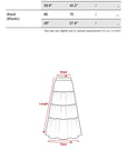 DOINDULGE Deconstructed Lace Panel Maxi Skirt