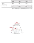 DOINDULGE Plaid Pleated Lace-Trim Mini Skirt