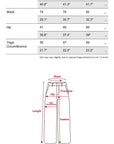 Rase le sol Pantalon cargo évasé taille basse à multiples poches