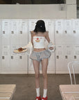 WARDEN EDGE Gingham Bubble Shorts
