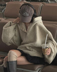 WARDEN EDGE Oversized Hooded Sweater