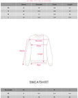 WARDEN EDGE Oversized Graphic Sweatshirt with Vintage Campbell Print and Strap Hem Detail