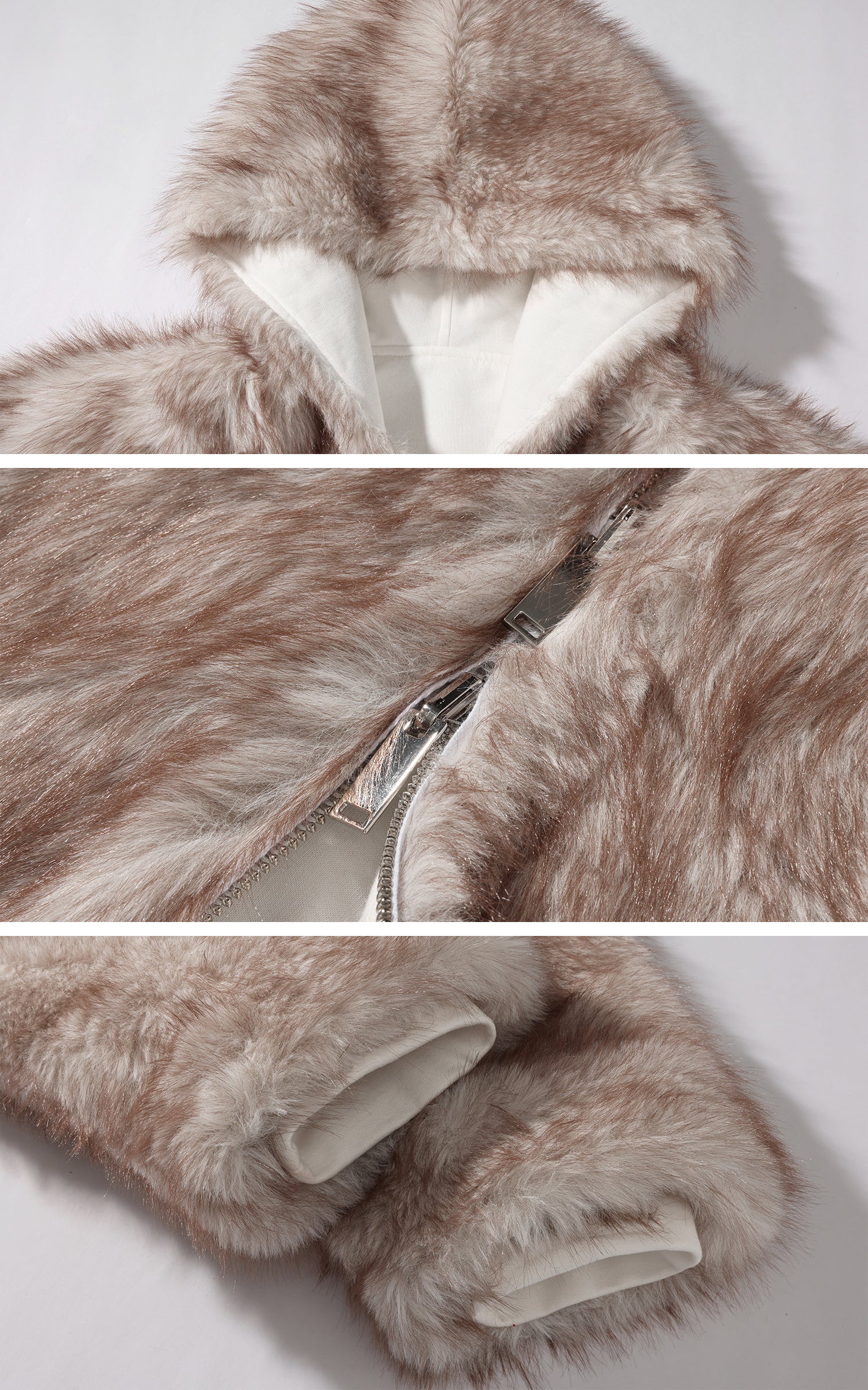 ROVENTE Reversible Fleece Hoodie Jacket – PINKPARKS