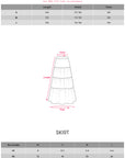 Rase le sol Zip Collar Sweat Jacket and Paneled Maxi Skirt Set