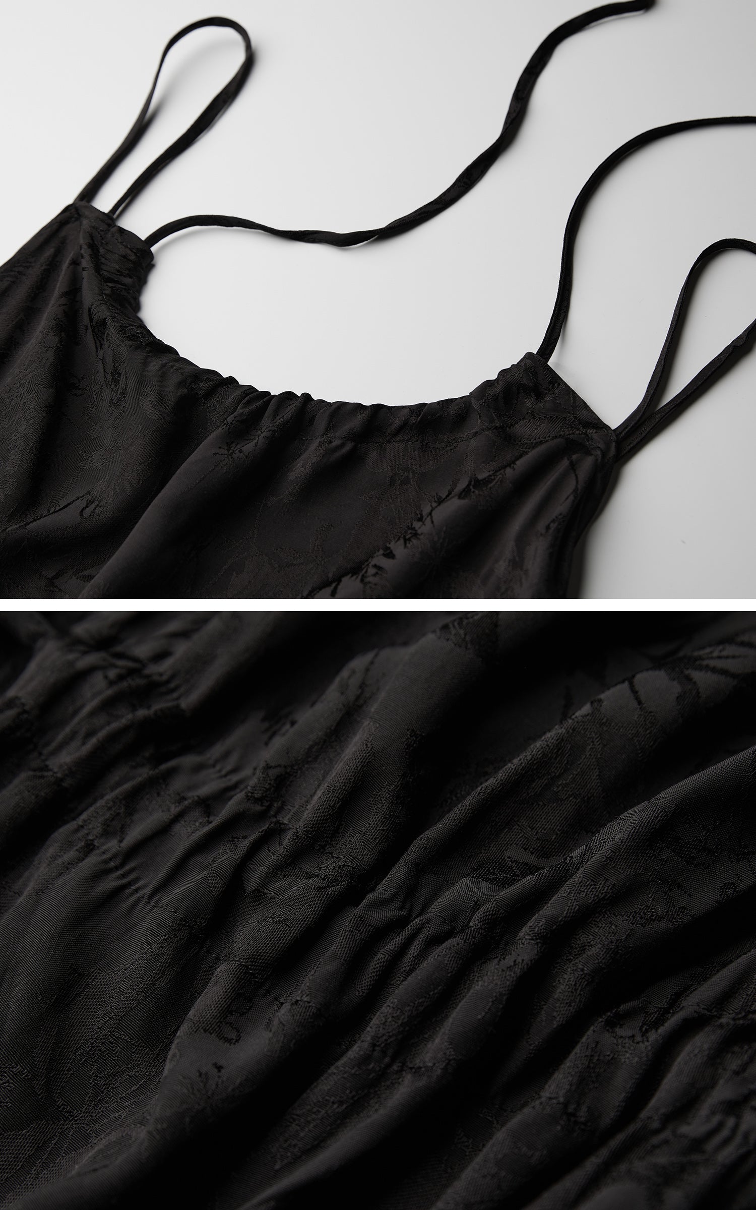 DOINDULGE Shadow Jacquard Maxi Dress