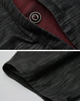 DOINDULGE Structural Wide Leg Trousers with Hidden Contrast Detail