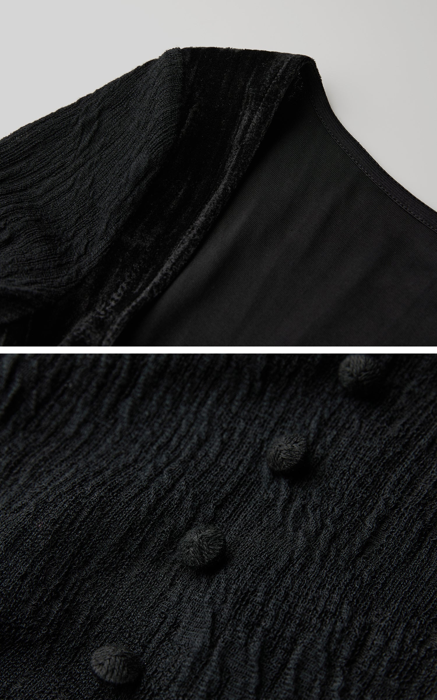 DOINDULGE Wool Velvet Long Dress with Corset Waist
