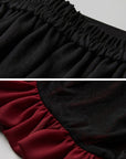 DOINDULGE Dual Layer Sculptural Bubble Hem Skirt