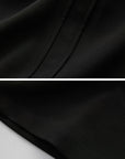 DOINDULGE Tailored Wide-Leg Trousers