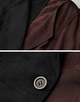 DOINDULGE Deconstructed Spliced Blazer