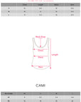 IAMXIAA Striped Cami and Cardigan Set with Lace Trim