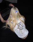Rase le sol Gothic Back Statement T-Shirt