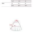 Rase le sol Deconstructed Pleated Mini Skirt & Bloomers Set