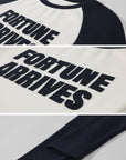Rase le sol T-shirt Raglan Fortune Arrives & Short Ensemble