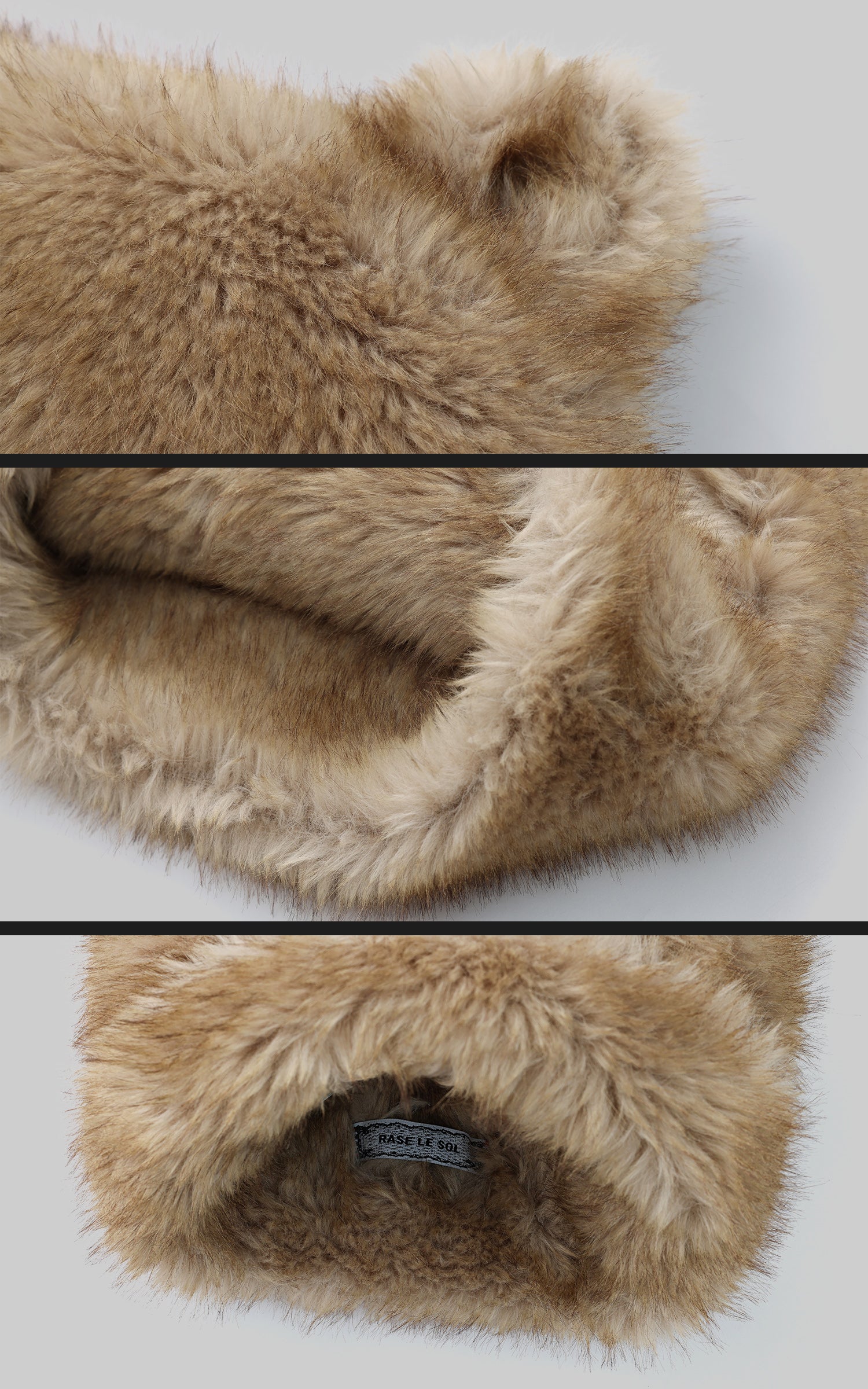 Rase le sol Faux Fur Fuzzy Hat