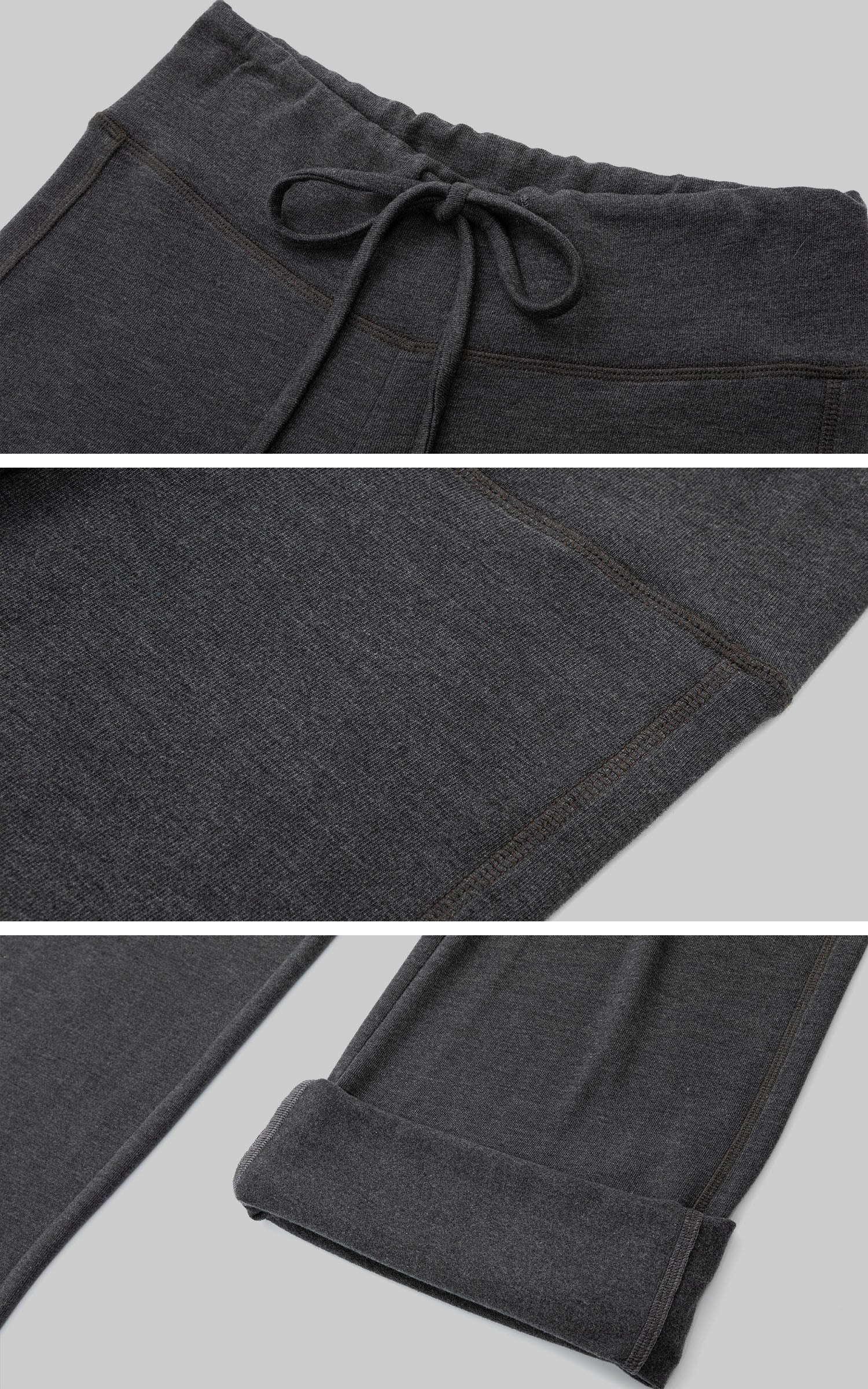 IAMXIAA Fitted Zip-Up Hoodie &amp; Low-Rise Flare Set