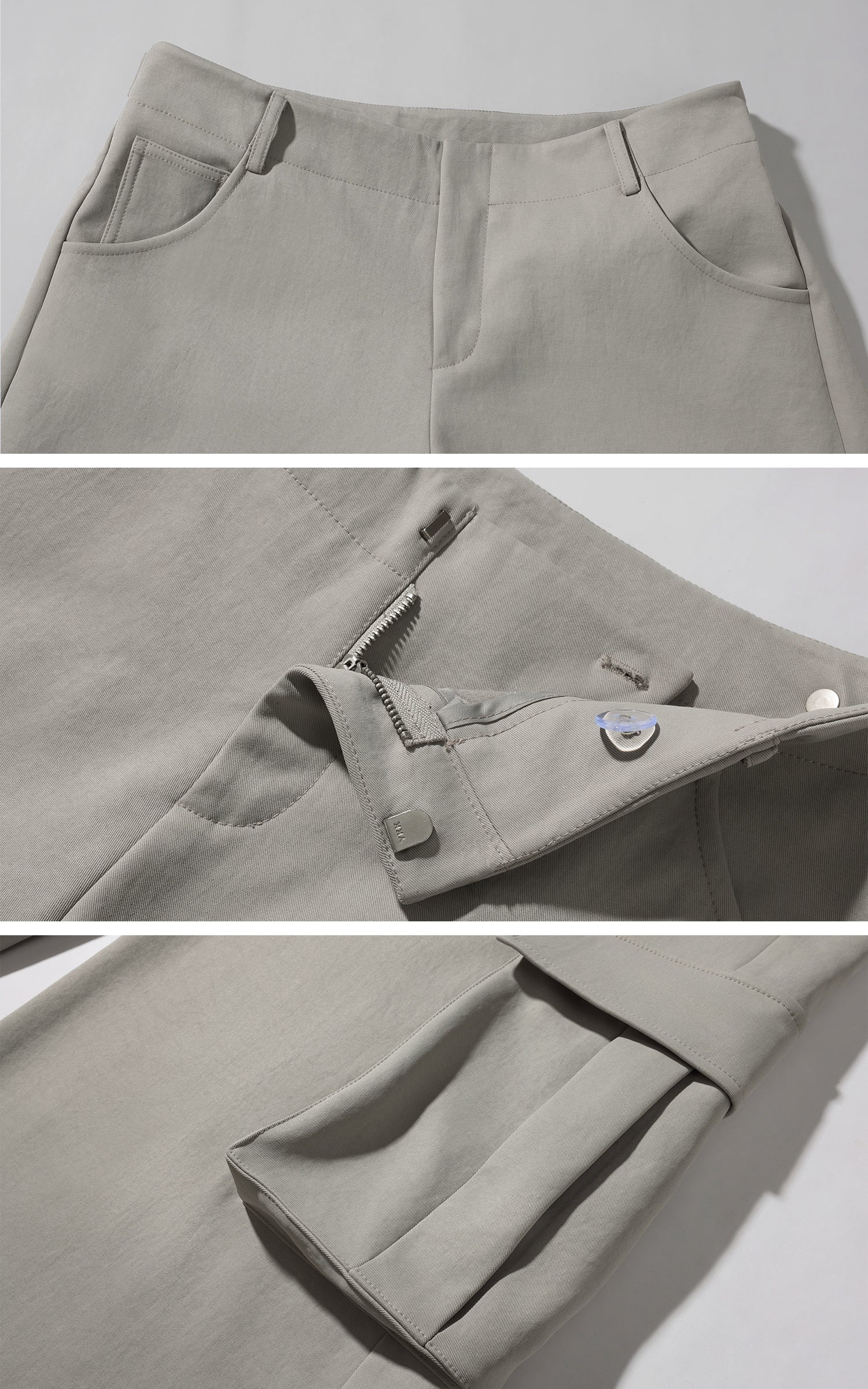 Rase le sol Utility Jacket and Wide-Leg Cargo Pants Set