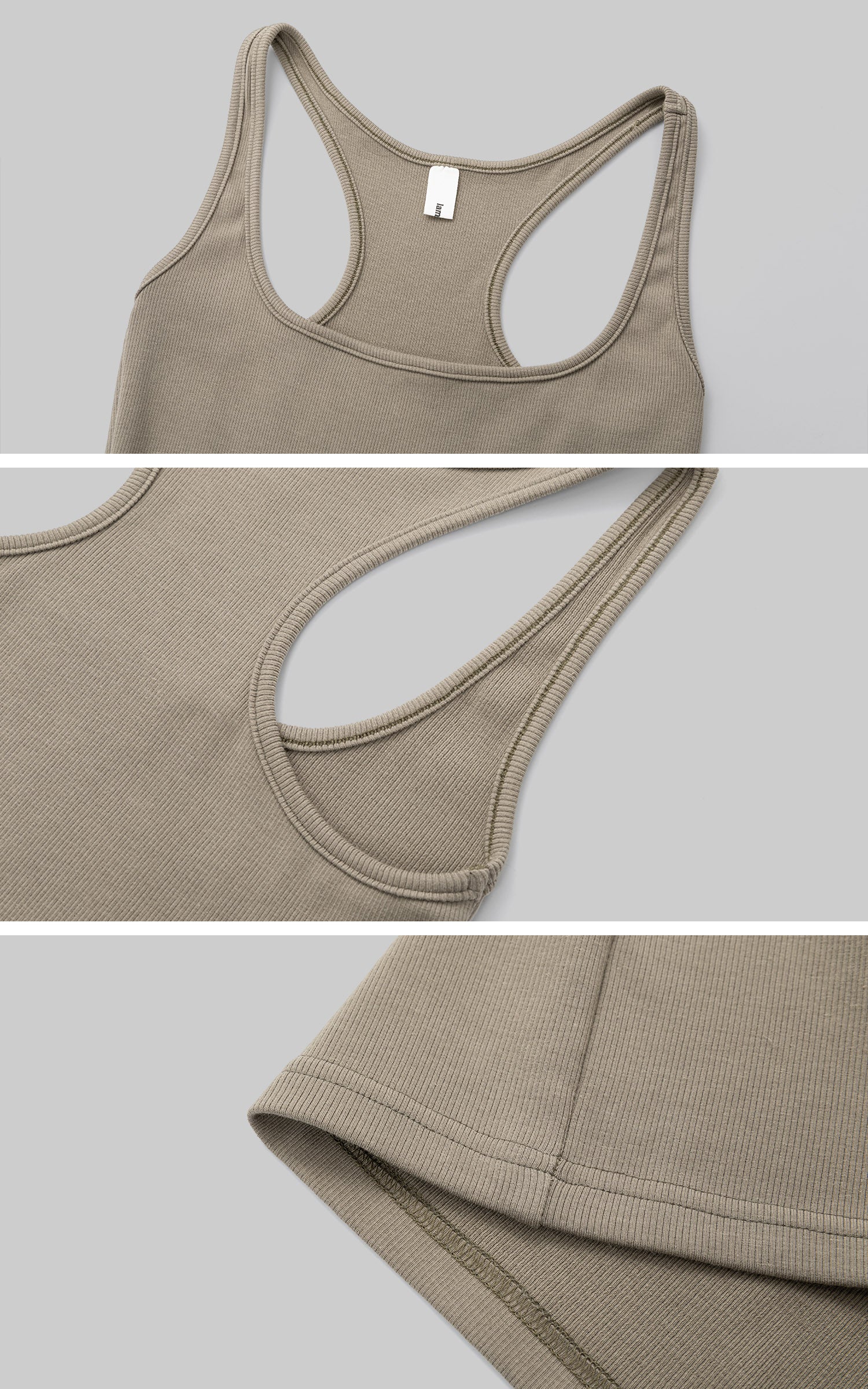 IAMXIAA Sweat à capuche zippé &amp; Ensemble robe débardeur moulant côtelé, doux, extensible, tenue décontractée Y2K