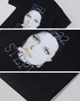 0122stepll Graphic Face Oversized T-Shirt