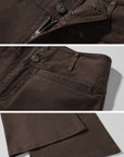 ROVENTE Wide Leg High Waist Pants – Relaxed Silhouette with Double Button Detail