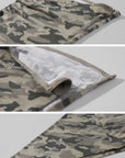 Rase le sol Camouflage Asymmetric Tube Top